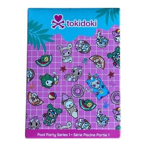 Tokidoki Blind Box Pool Party Series 1 Plush Keychain New in Box